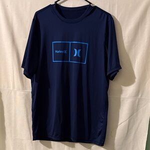 Hurley Men's Deep Blue Graphic Tee